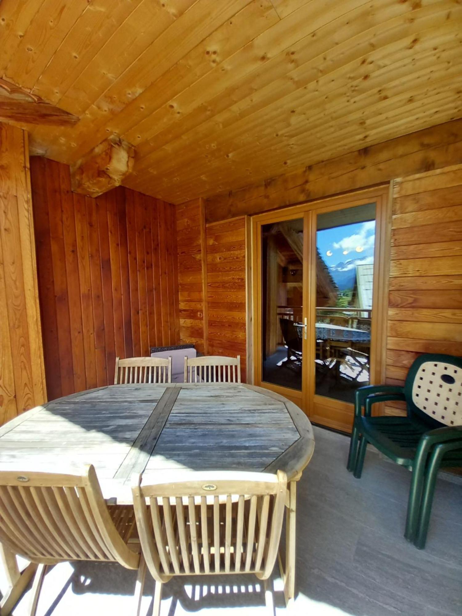 Chalet L'Aubepine Residence B&B Bessans Buitenkant foto